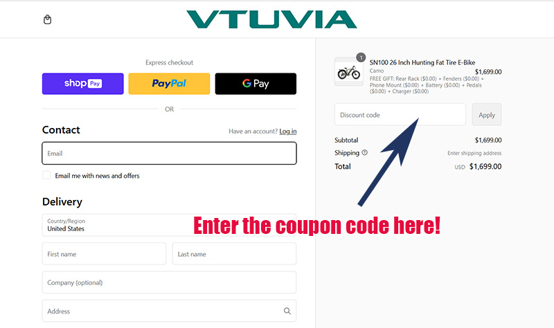 VTUVIA discount code