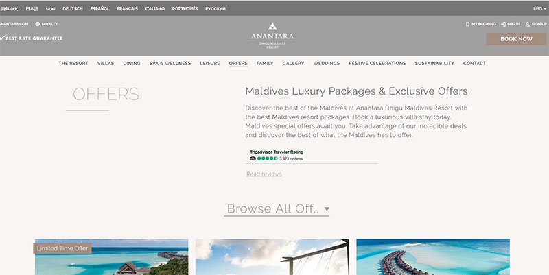 Anantara Resorts Coupon Code