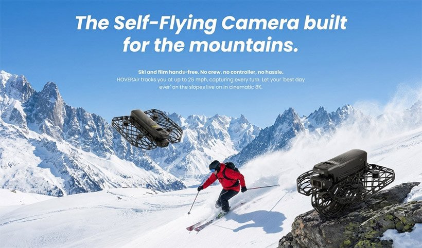 HOVERAir flying cam drone reviews